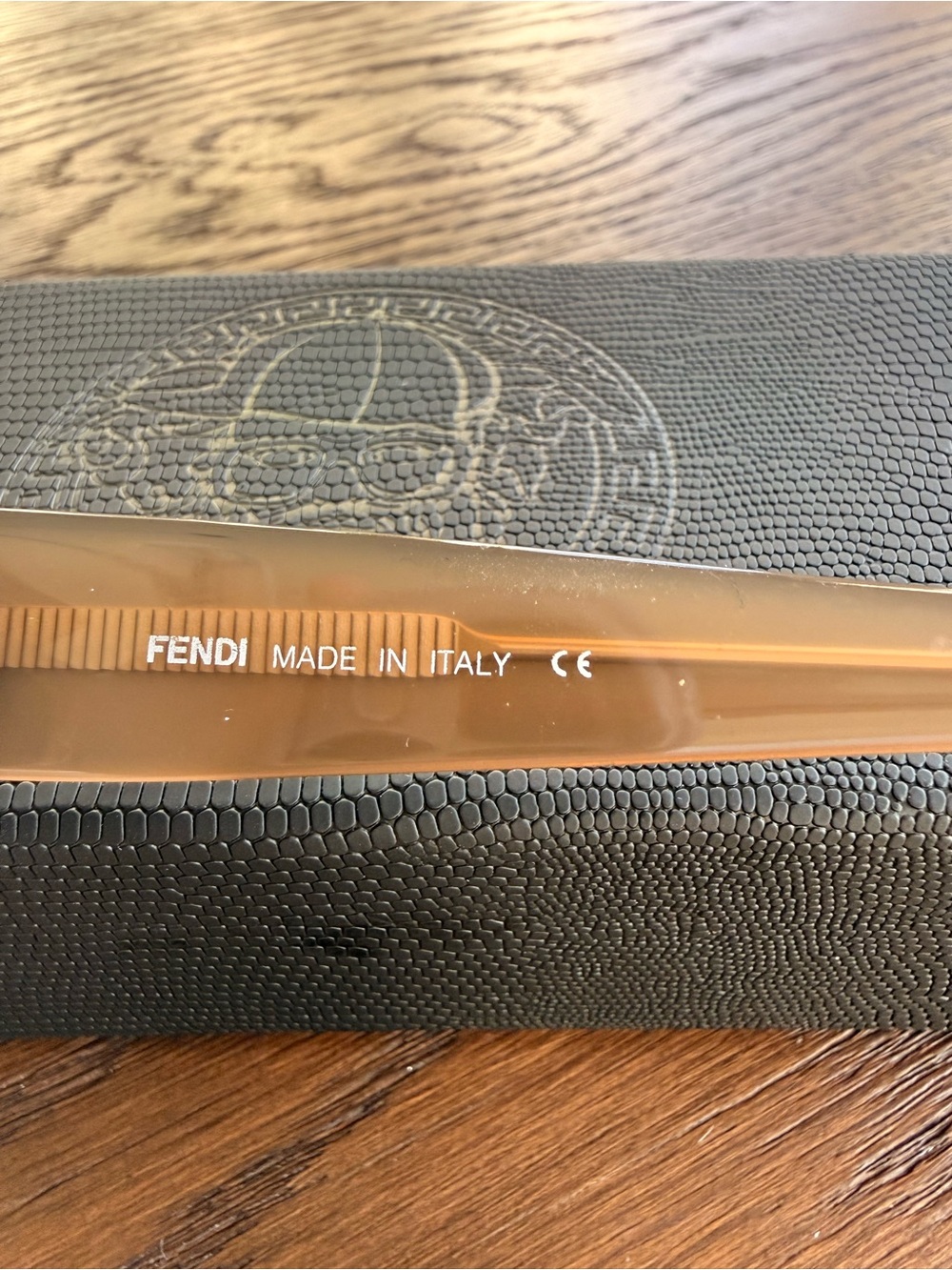 Vintage Fendi SL7632 Oval Sunglasses - Nude/Beige (Deadstock/NOS) - Picture 6 of 9